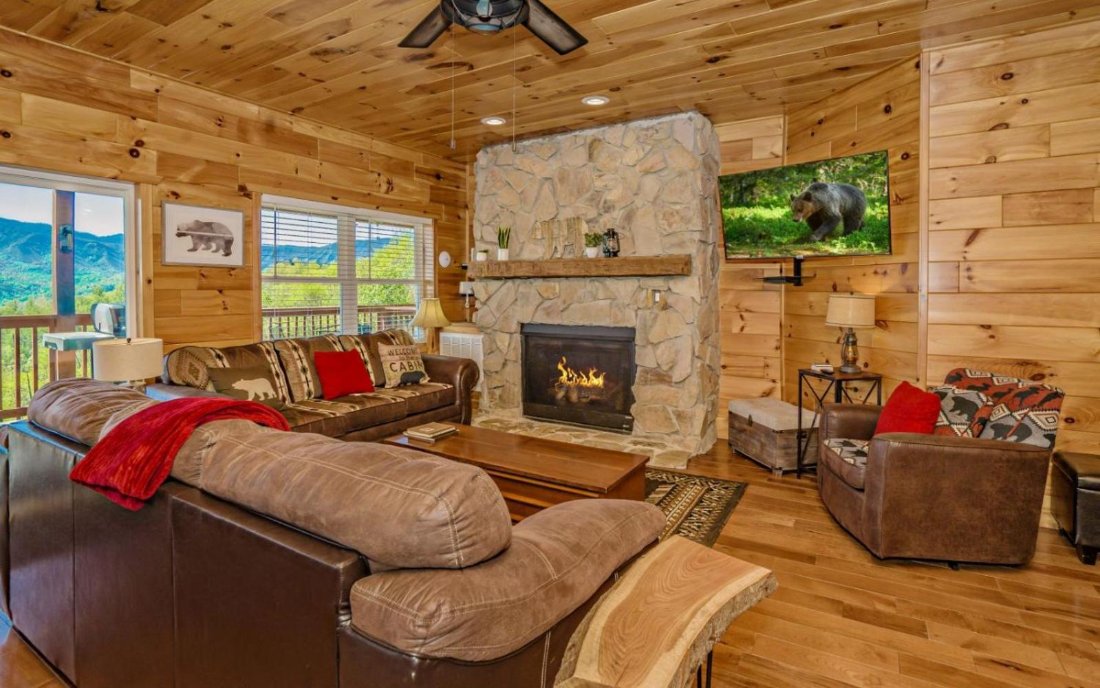 Beartastic Mountain View Lodge Gatlinburg Exterior foto